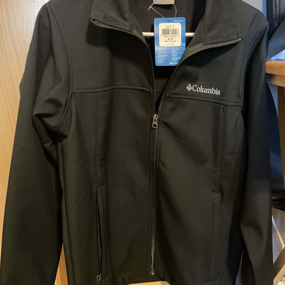 Columbia Black Softshell Jacket
